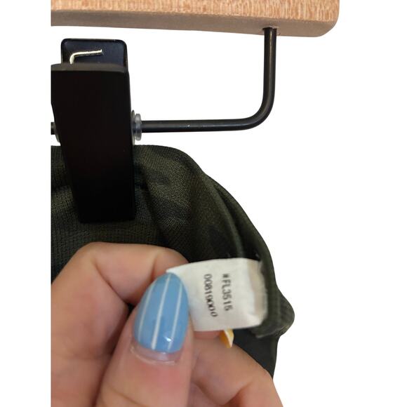 Spanx Look At Me Now Leggings Camo Green Seamless L Pilates Utility Gorpcore - Picture 4 of 5